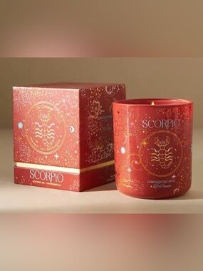 GUC Anthropologie Boxed Zodiac Candle, Scorpio